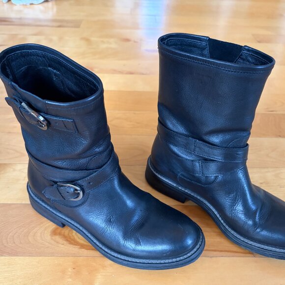 M Gemi Moto Boot - Size 7 37 Italy - Picture 7 of 8